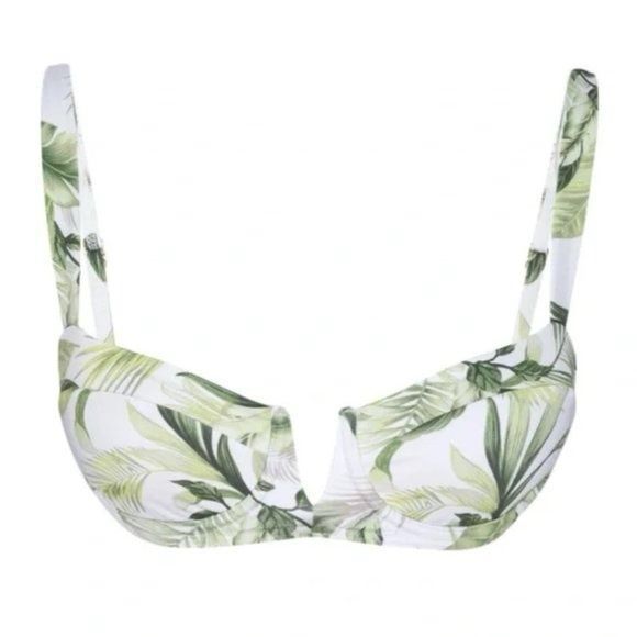 ✨Monday Swimwear Clovelly Sz V/XL Top in Palm✨ - Picture 2 of 10